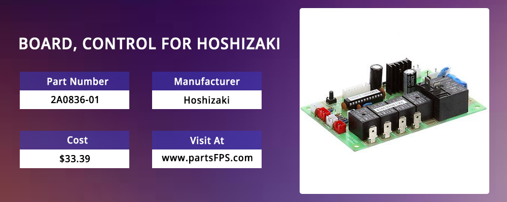 Hoshizaki-2A0836-01 Board Control Parts | Hoshizaki Replacement Parts- PartsFPS