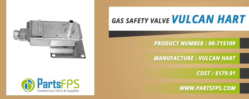 Buy Vulcan Hart 00-715109 Gas Valve at PartsFPS.com