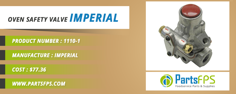 Buy Oven Safety Valve of Imperial Part 1110-1