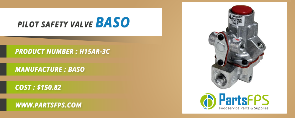 Buy BASO H15AR-3C Pilot Safety Valve at PartsFPS