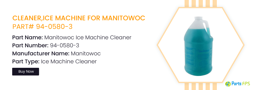 Manitowoc 94-0580-3 1 Gallon Ice Machine Cleaner