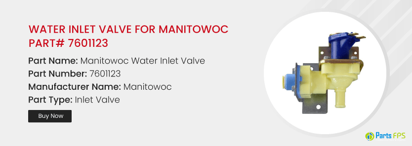 manitowoc water vnlet valve