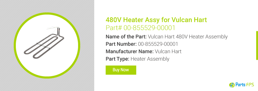 vulcan hart 480V heater assembly