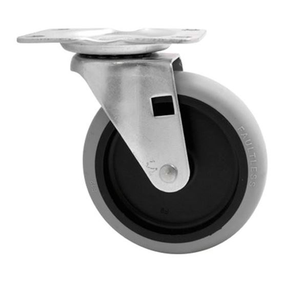 Picture of 4" Caster, Non-marking for Rubbermaid Part# FG1011L20000