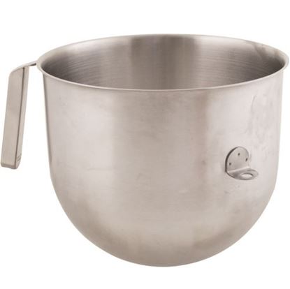 Picture of  Bowl,mixing(8qt,s/s,nsf) for Kitchen Aid Part# KSMC8QBOWL