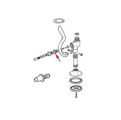 Washer,binding for T&s Part# 1040-45