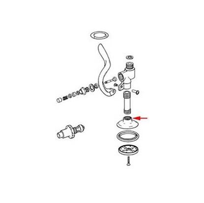 Picture of  Cup,spray for T&s Part# 000019-40