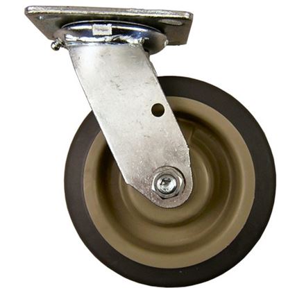 Picture of Caster,plate (6", Gry) for Kason Part# 6C666001XLG