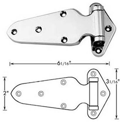Picture of Hinge (1-1/8" Ofst, 6"l)