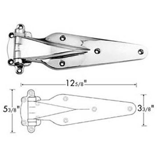 Picture of Hinge for Kason Part# 11055000044