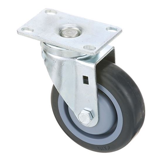 Picture of Caster 4" Plate for CHG (Component Hardware Group) Part# CMP1-4PPB