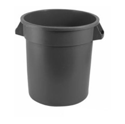 Picture of  Trash Can-32gal Rnd Gray