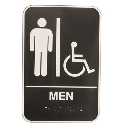 Picture of Sign Men 6x9 Men
