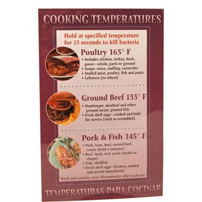 Picture of  Poster, Cooking Temperat