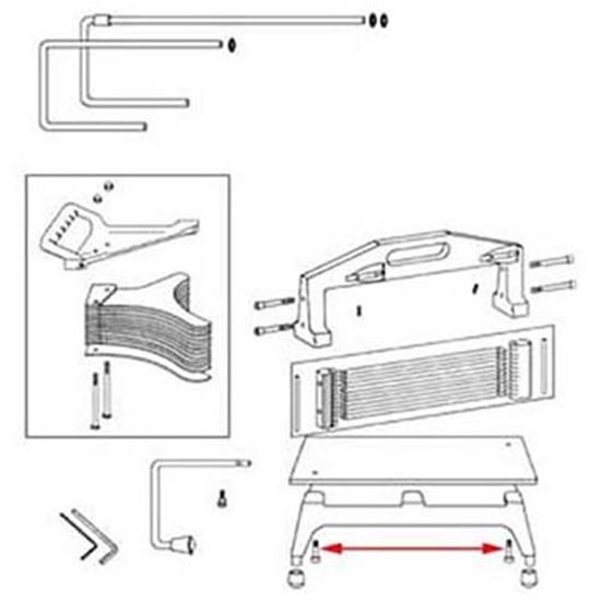 Picture of Platform Screw Tp for Vollrath/Idea-medalie Part# 0676