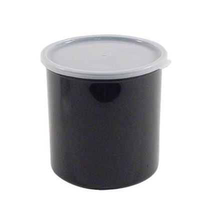 Picture of  Crock W/lid 1.2 Qt Black
