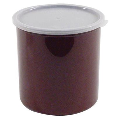 Picture of  Crock W/lid 2.7 Qt Brown