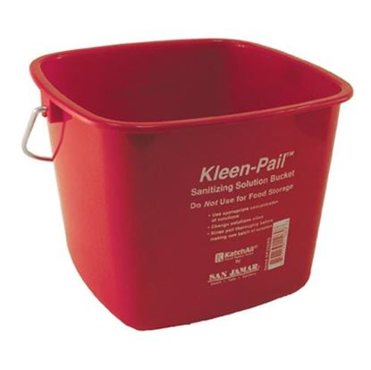 Picture of  Pail Red 8qt