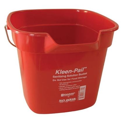 Picture of  Pail-10qt Red