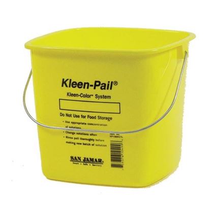 Picture of  Pail-6qt Yellow San
