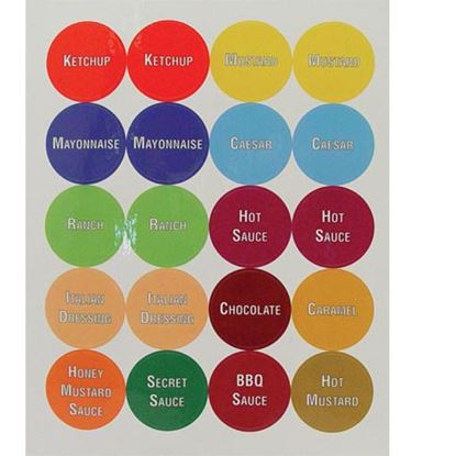 Picture of Fifo Label Sheet