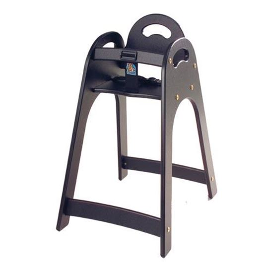 High Chair Plastic Black. Restaurant Equipment & Foodservice Parts