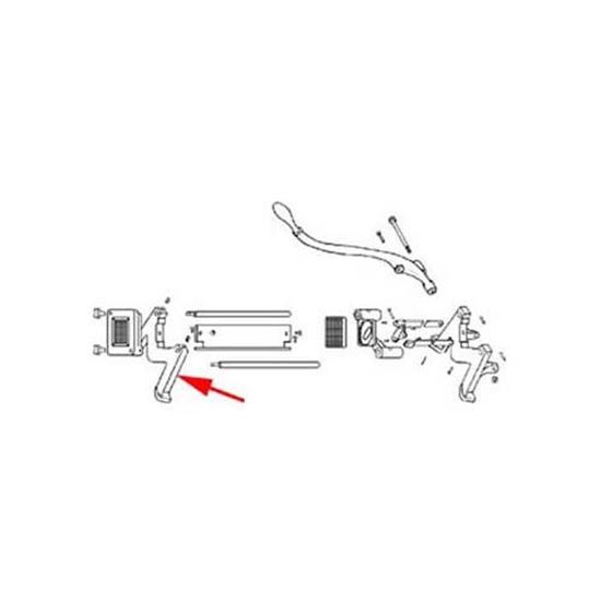 Picture of Leg,front (model 29) for Bloomfield Part# 45609