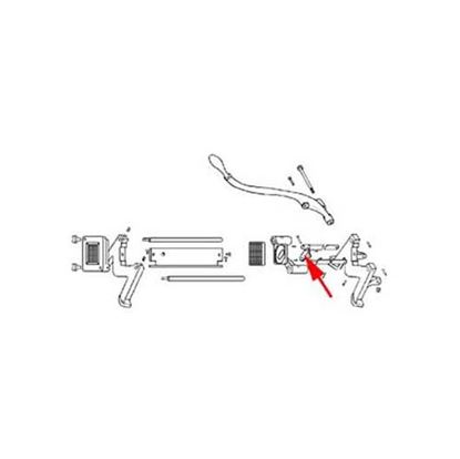 Picture of  Bracket,pusher Plate for Vollrath/Idea-medalie Part# 29-5