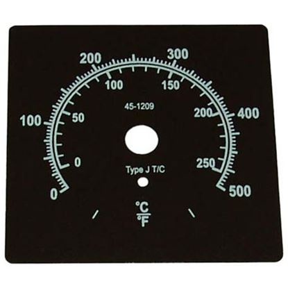Picture of Dial Plate for Vulcan Hart Part# 770516