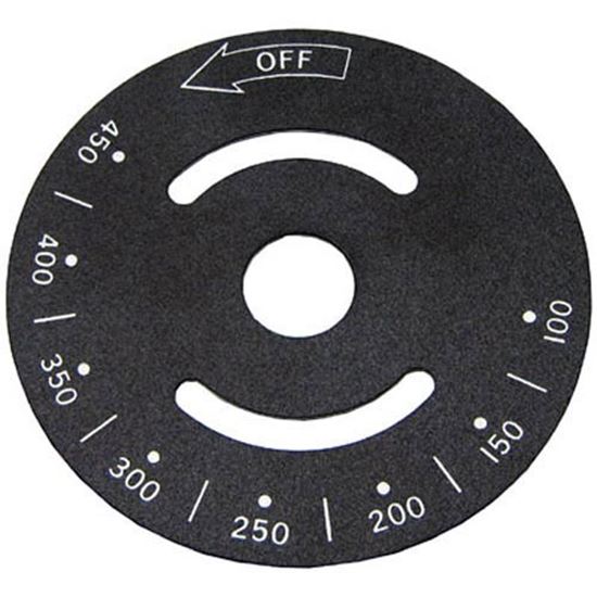 Picture of Dial Plate for Vulcan Hart Part# 810069