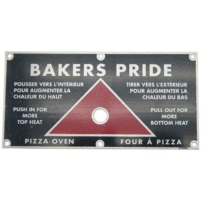 Picture of  Plate for Bakers Pride Part# U1224A