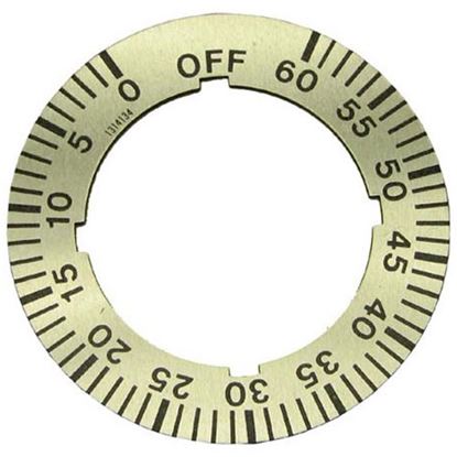 Picture of Dial Insert 0-60 Min. for Garland Part# 1314134