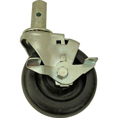 Picture of Caster Ofe W/brake for Henny Penny Part# 52064