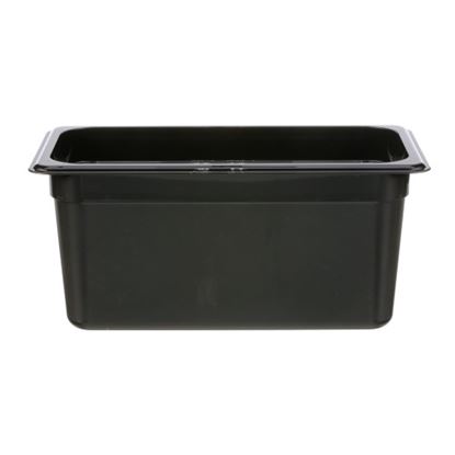 Picture of Pan,food (1/3,6"d,black) for Cambro Part# 36CW(110)