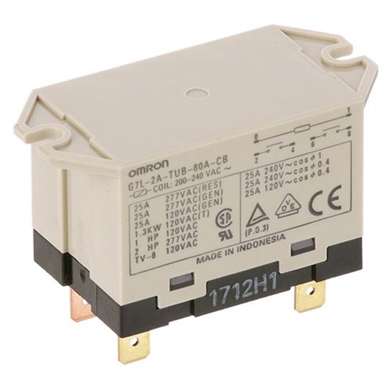 Picture of Relay (25a, 240 Vac) for Amana Part# 12492202