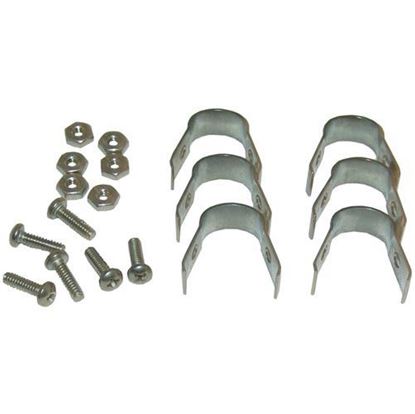 Picture of  Bulb Clamps (pkg Of 6) for Hobart Part# 00-347156-00001
