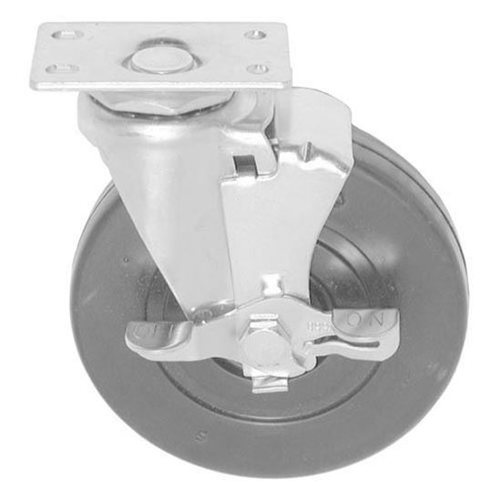 Picture of Plate Mnt Caster W/brk for CHG (Component Hardware Group) Part# C11-1031