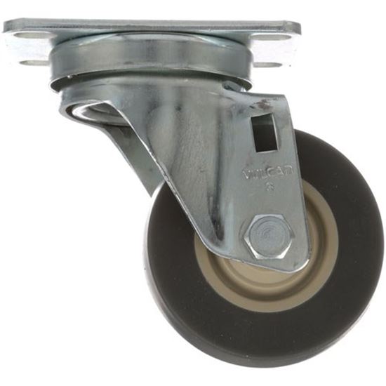 Plate Mount Caster. Restaurant Equipment & Foodservice Parts PartsFPS