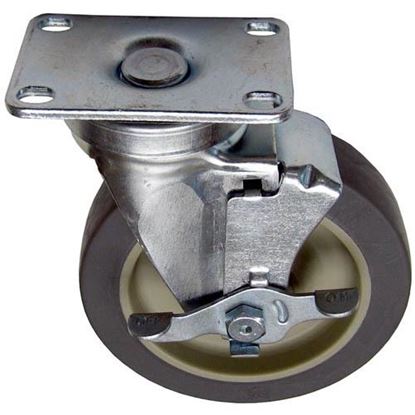 Picture of  Plate Mount Caster W/brk for CHG (Component Hardware Group) Part# C21-2051