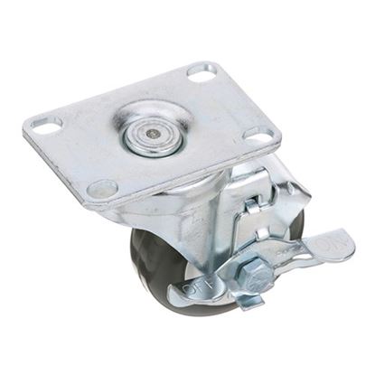 Picture of Plate Mnt Caster W/brk for CHG (Component Hardware Group) Part# CMP1-3PBN
