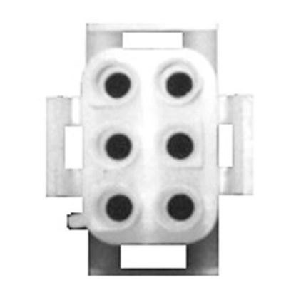 Picture of  Connector - 6 Pin Male for Frymaster Part# 2103
