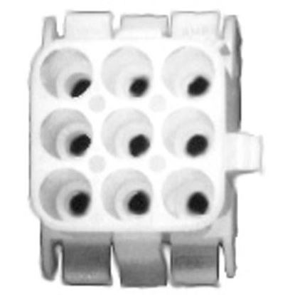 Picture of  Connector - 9 Pin Female for Frymaster Part# 1306