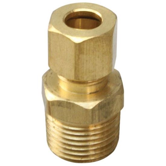 Connector, Malebrass. Restaurant Equipment & Foodservice Parts PartsFPS