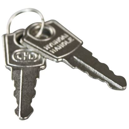 Picture of  Keys (pair) for Masterbilt Part# 02-71509