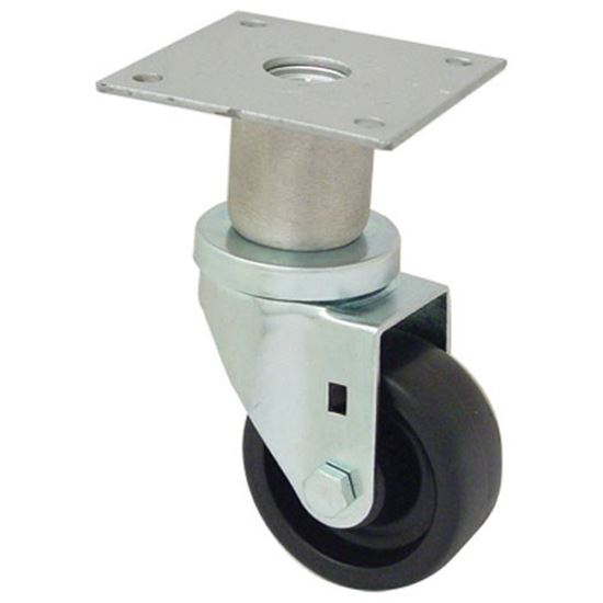Picture of Caster, Plate - 3" for Pitco Part# PP10808