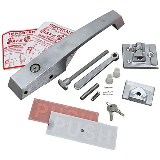 Pull Handle Brushed for Kason Part 11236C00004. Restaurant Equipment