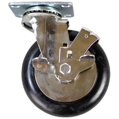 Picture of Caster W/brake for Intermetro Part# B5DNB
