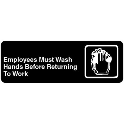 Picture of Sign,wash Hands for Vollrath/Idea-medalie Part# 4530(QUOTE)