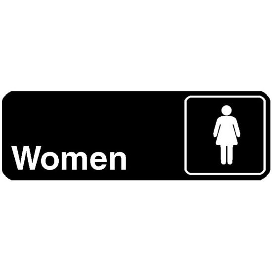 Picture of  Sign,women (black, 3x9") for Vollrath/Idea-medalie Part# 4516
