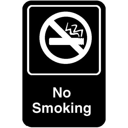 Picture of  Sign,no Smoking for Vollrath/Idea-medalie Part# 5613